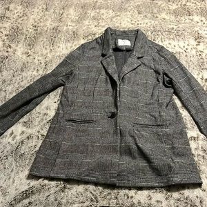 Old Navy Black and White Blazer Size xs